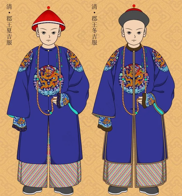 清朝官员服饰8 朝服 官服图片