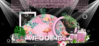 火烈鸟派对图片