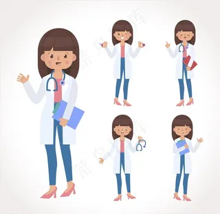 女医生素材图片