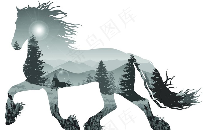 北欧装饰画图片