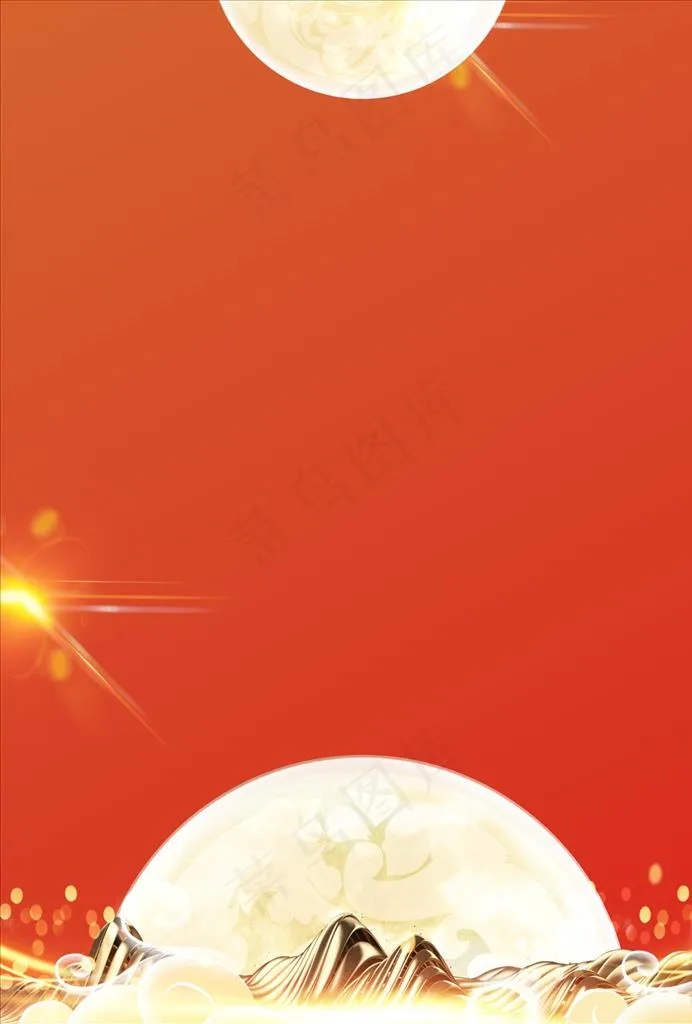 红色大气背景图片cdr矢量模版下载