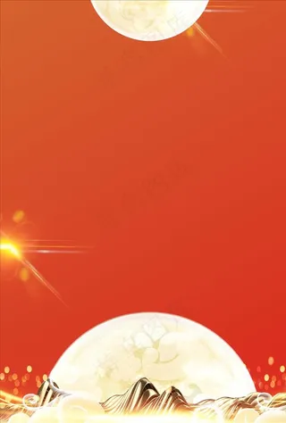 红色大气背景图片