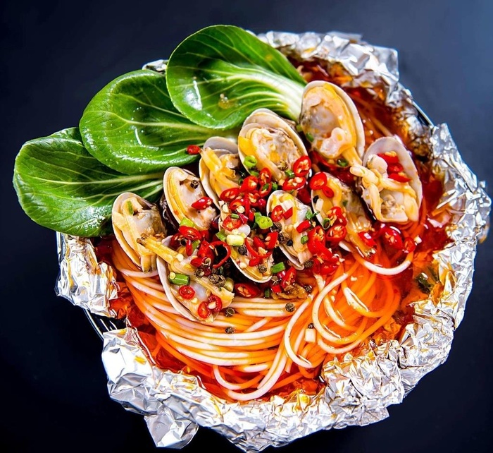 麻辣花甲粉图片