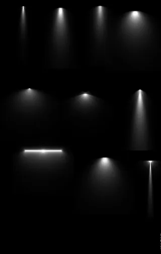 灯光笔刷带文件图片