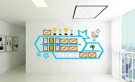 荣誉墙图片