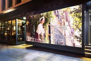 海报灯箱样机图片