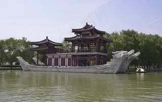 大唐芙蓉园春舫图片