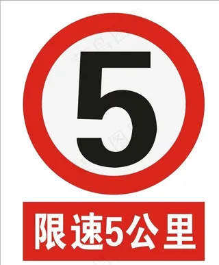 限速图片