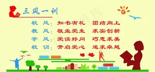 三风一训图片