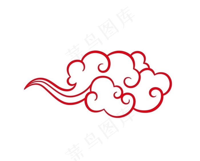 祥云图片cdr矢量模版下载