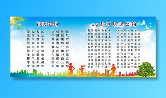 居民公约 市民公约图片