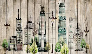 欧式背景墙图片