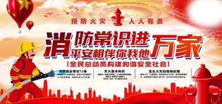 消防展板图片