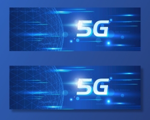 5G元素概念科技感粒子线条背景图片