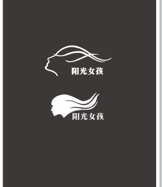 美发标志图片