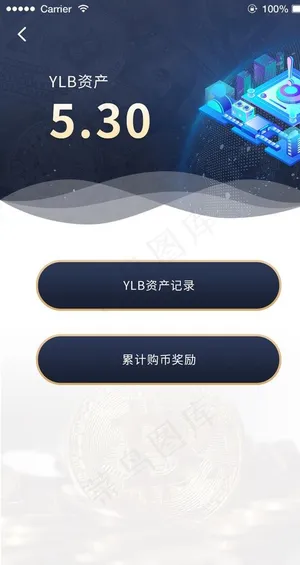 区块链YLB资产图片