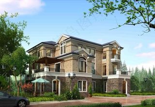 别墅效果图图片