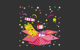 可爱礼物盒图片