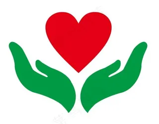 矢量双手托心图片