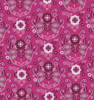 民族风花纹碎花矢量图图片