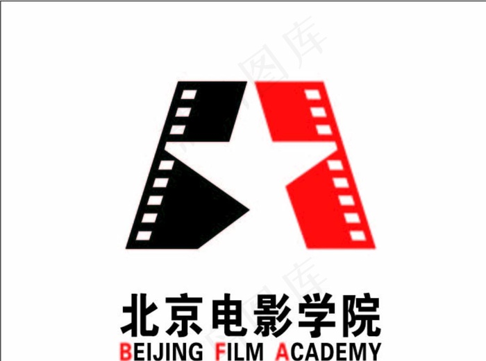 北京电影学院logo图片ai矢量模版下载