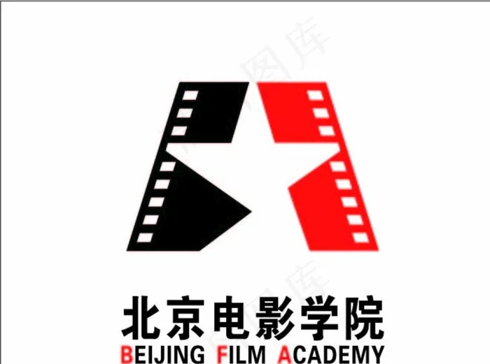 北京电影学院logo图片ai矢量模版下载