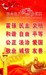 *核心价值观图片