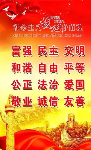 *核心价值观图片