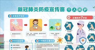 校园防疫宣传图片