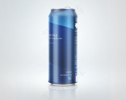 易拉罐样机图片