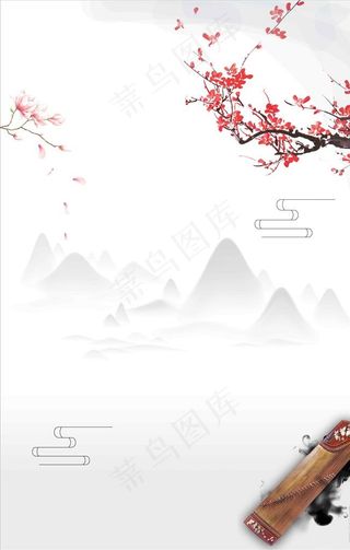 中国风腊梅图片