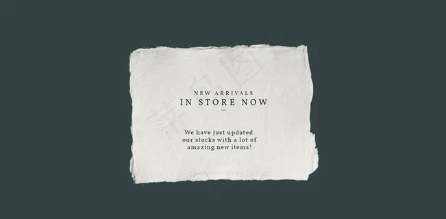 撕纸特效海报图片