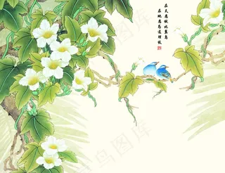 装饰画背景墙图片