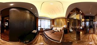 实拍全景室内效果图图片