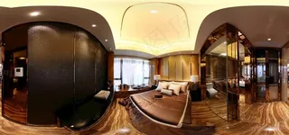 实拍全景室内效果图图片