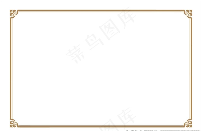 边框图片ai矢量模版下载