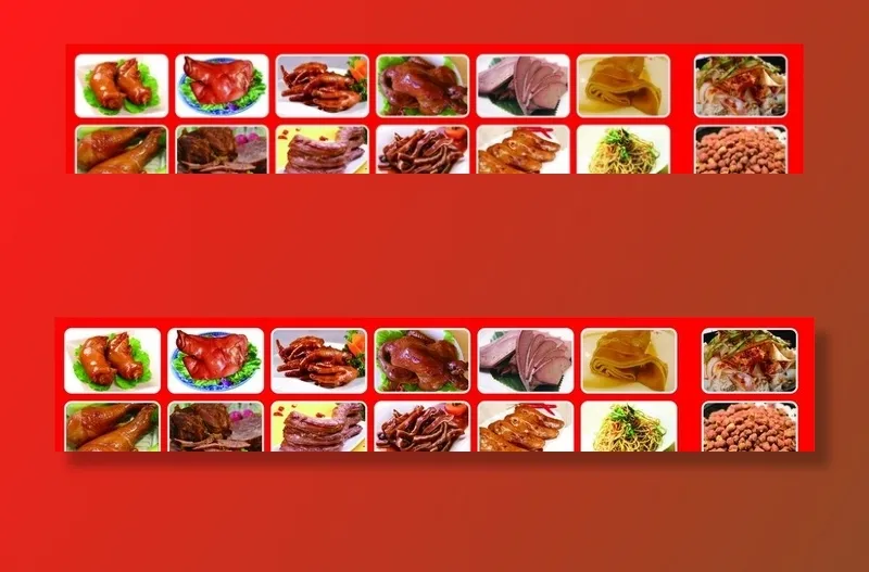熟食图片cdr矢量模版下载