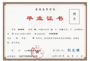 毕业证书图片
