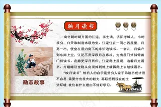 励志故事 成语故事 校园文化图片