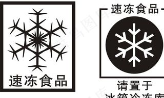 速冻食品标志图片