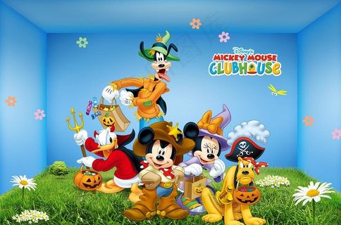 3D唐老鸭米老鼠图片