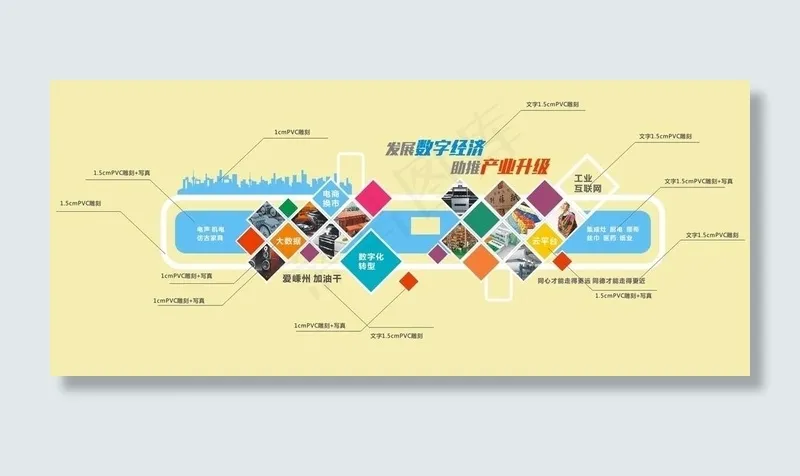 企业文化墙图片cdr矢量模版下载