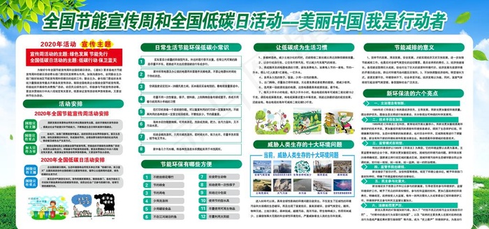 绿色展板图片