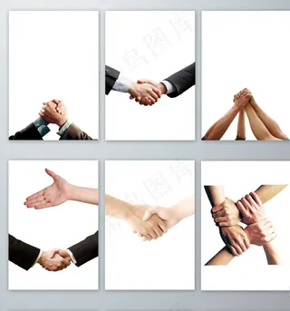 合作共赢握手素材图片