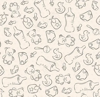 手绘母婴儿童宝宝背景图片