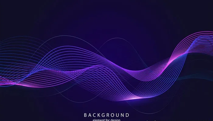 紫色线条背景图片ai矢量模版下载