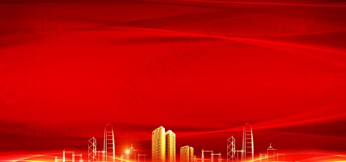 红背景图片(7087X3543(DPI:150))psd模版下载