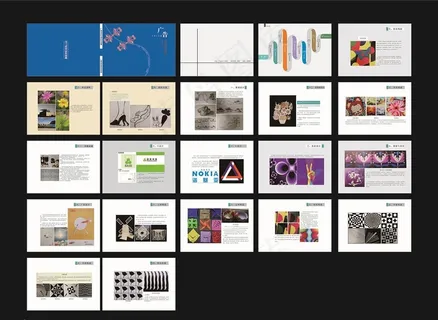 毕业作品集画册图片