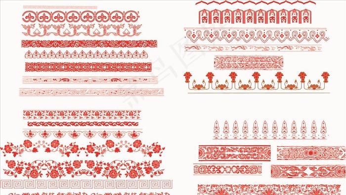 边框素材图片cdr矢量模版下载