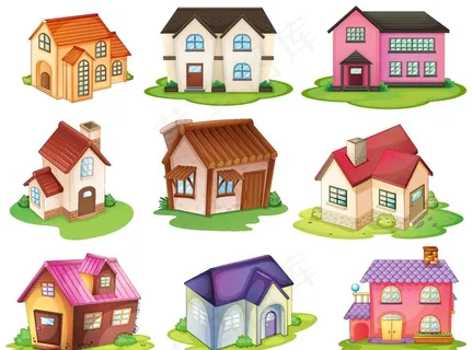 房子矢量图图片 房子矢量图图片